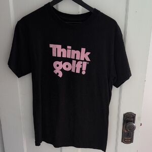 Think Golf Black T-Shirt